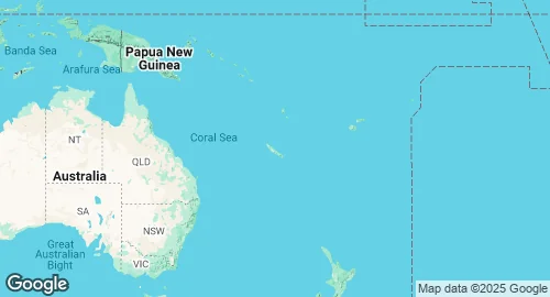 Map of New Caledonia