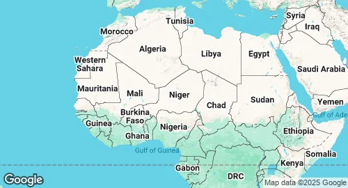 Map of Niger