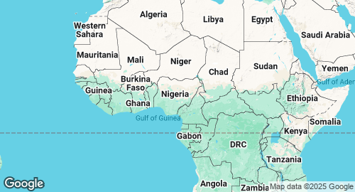 Mapa de Nigeria