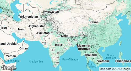 Mapa de Nepal