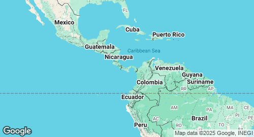 Map of Panama