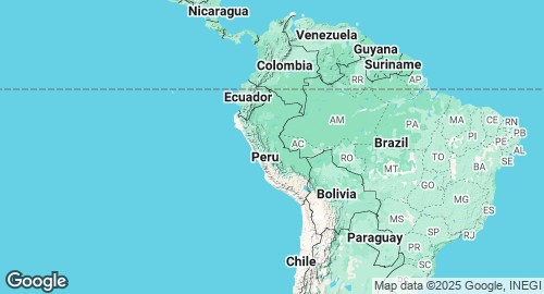 Map of Peru