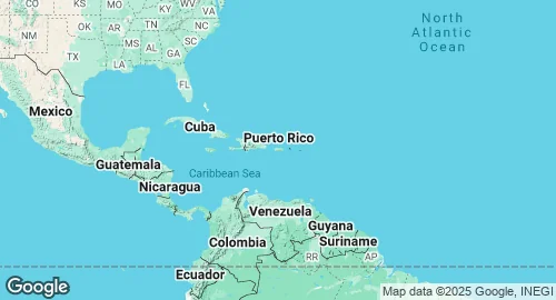 خريطة بورتو ريكو