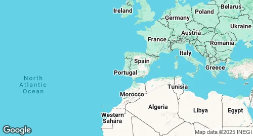 Map of Portugal
