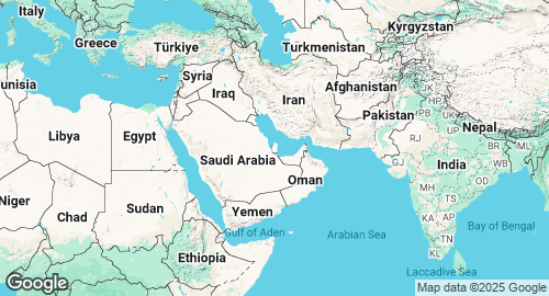 Mapa de Qatar