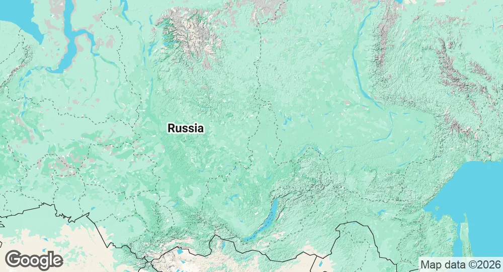 Map of Russia