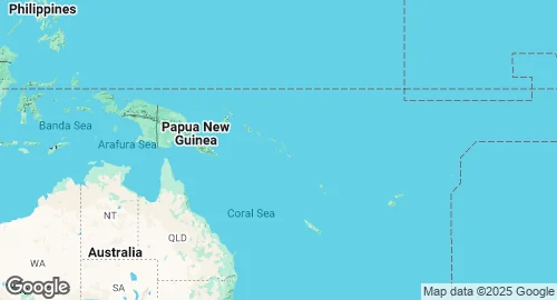 Map of Solomon Islands