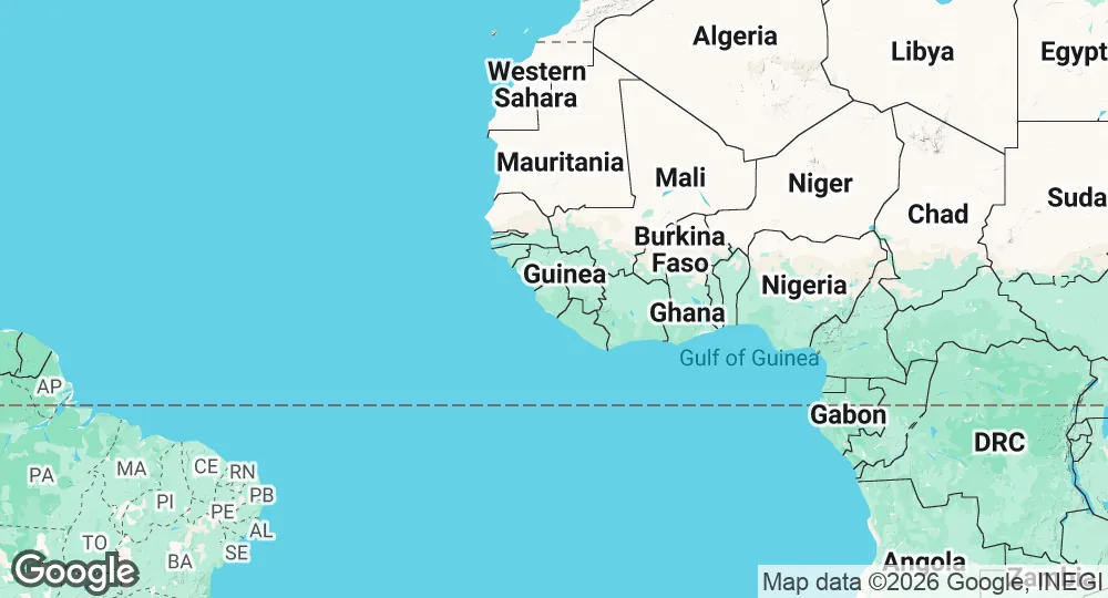 Map of Sierra Leone