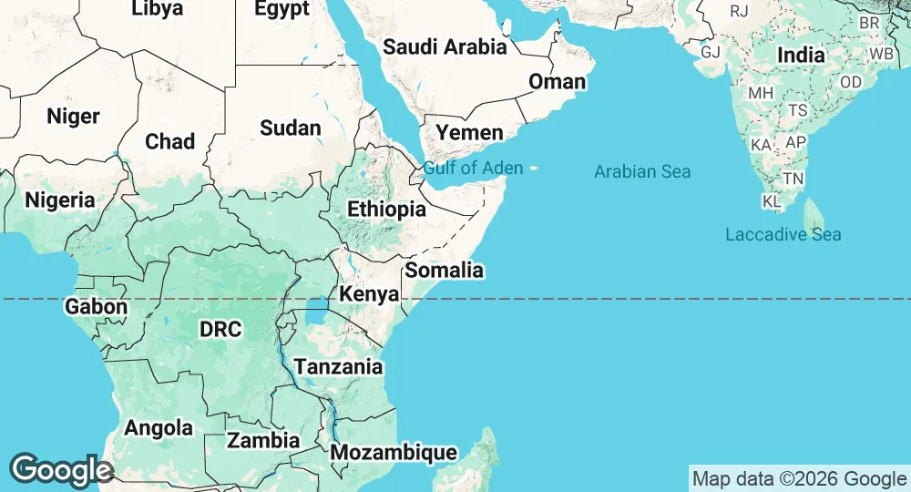 Map of Somalia