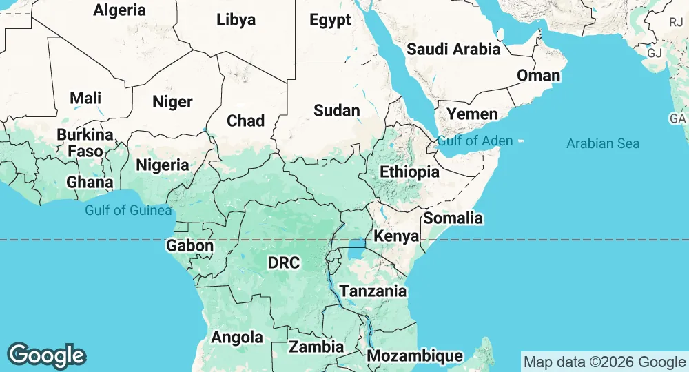 Map of South Sudan