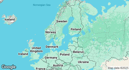 Map of Sweden