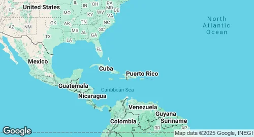 Map of Turks and Caicos Islands