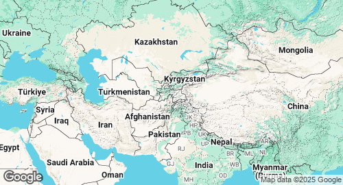 Map of Tajikistan