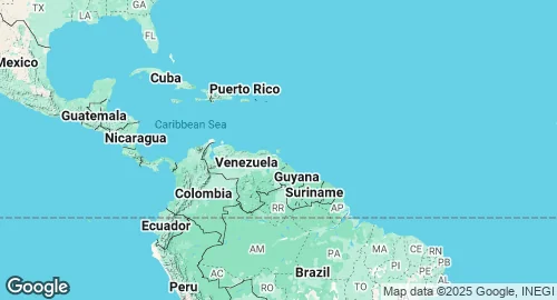 Map of Trinidad and Tobago