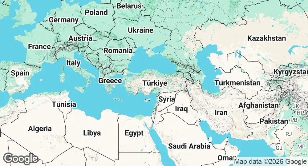 Map of Turkey