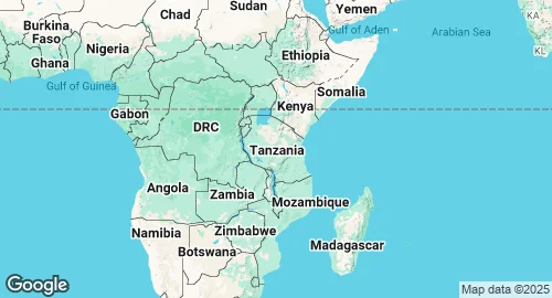Map of Tanzania