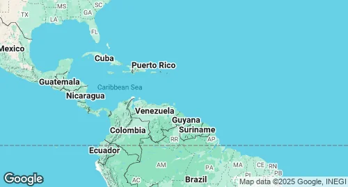 Map of Saint Vincent and the Grenadines