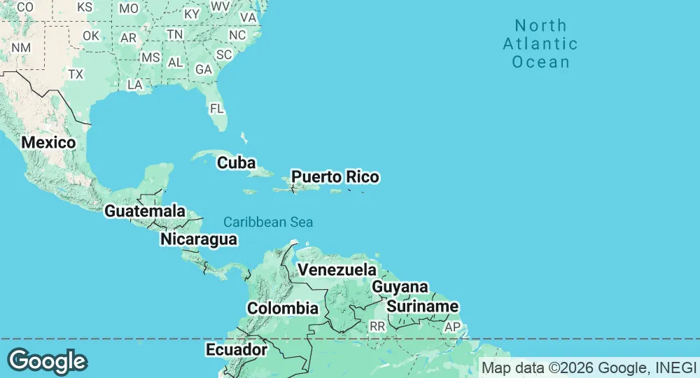 Map of British Virgin Islands