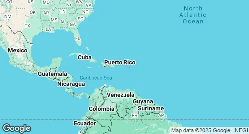 Map of US Virgin Islands