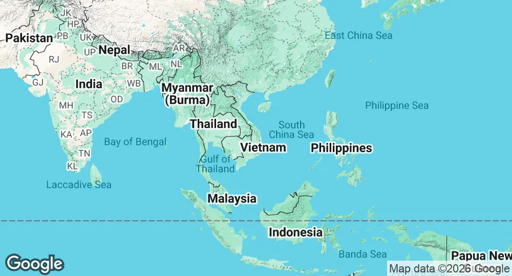 Map of Vietnam