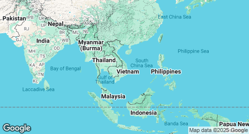 Mapa de Vietnam