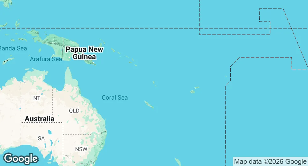Map of Vanuatu