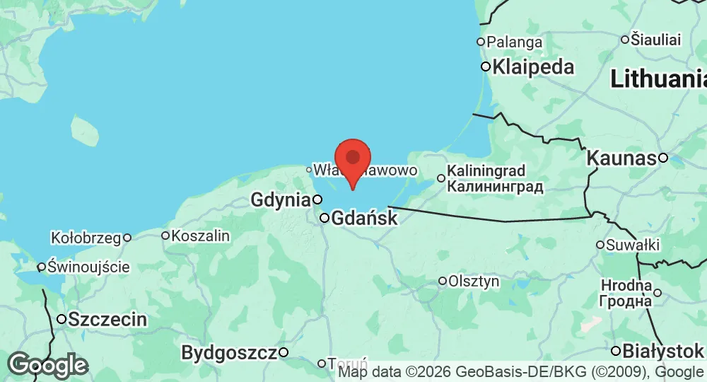 Gdańsk Bay, Poland