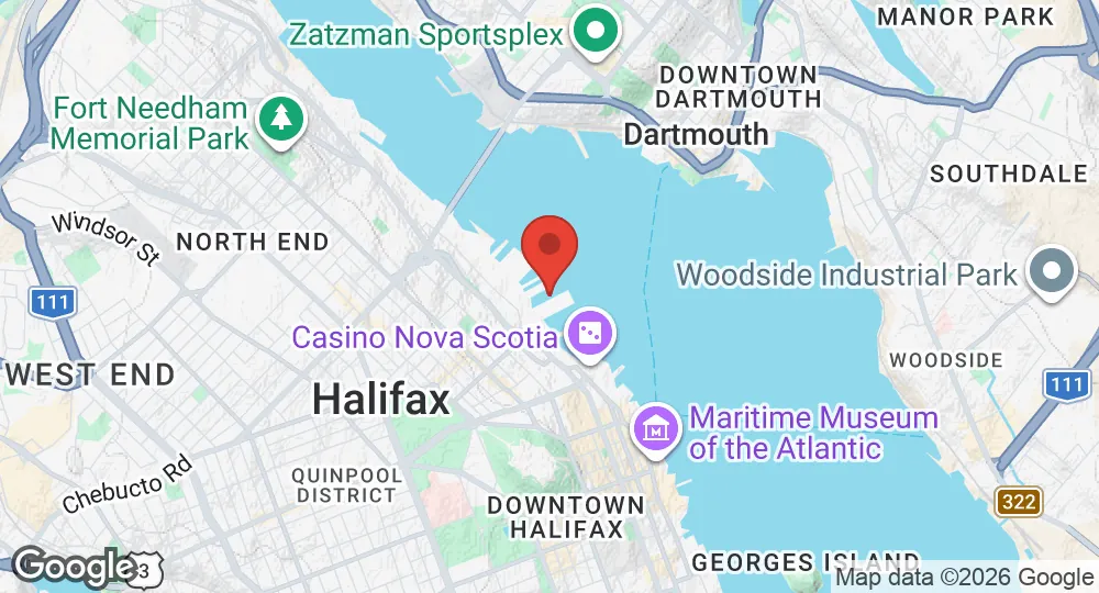 Map of CFB Halifax