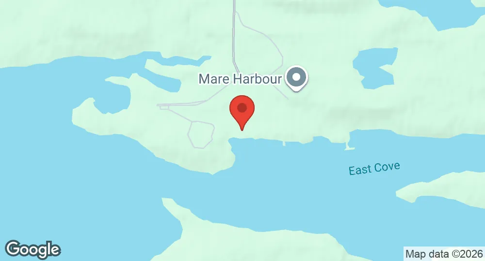 Map of East Cove Military Port