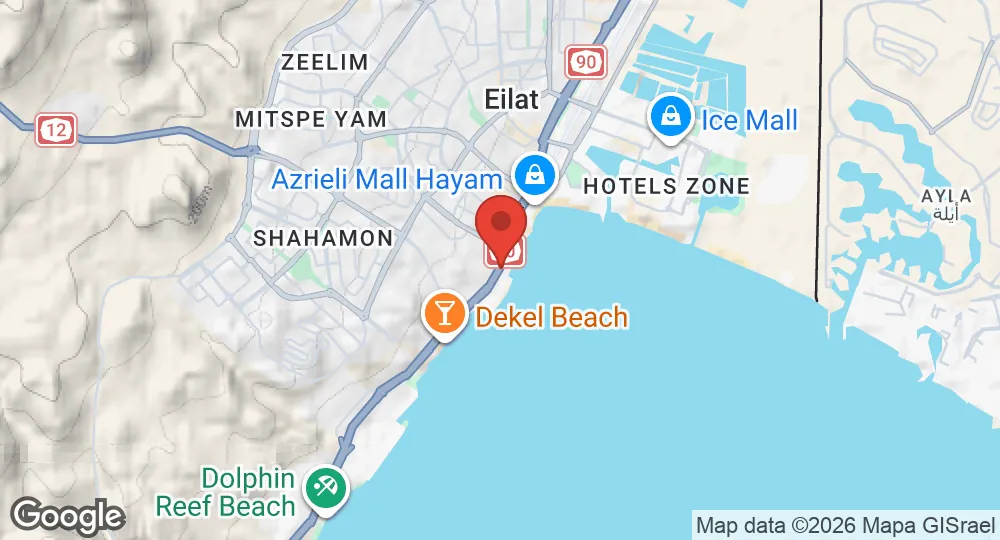 Map of Eilat Naval Base