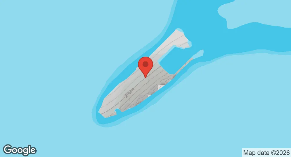 Map of Fiery Cross Reef