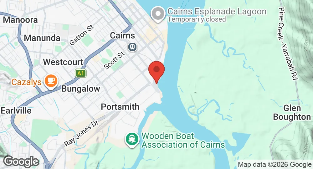Map of HMAS Cairns