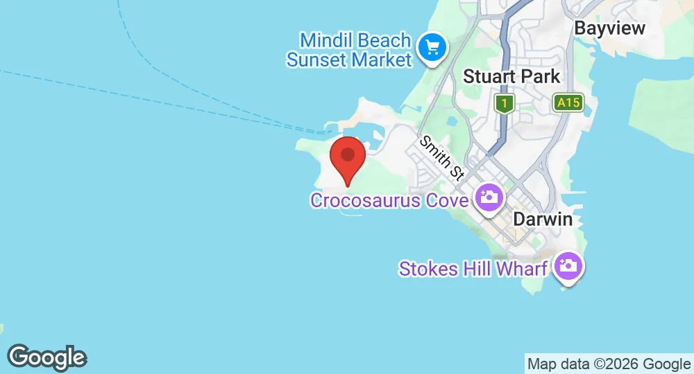 Map of HMAS Coonawarra