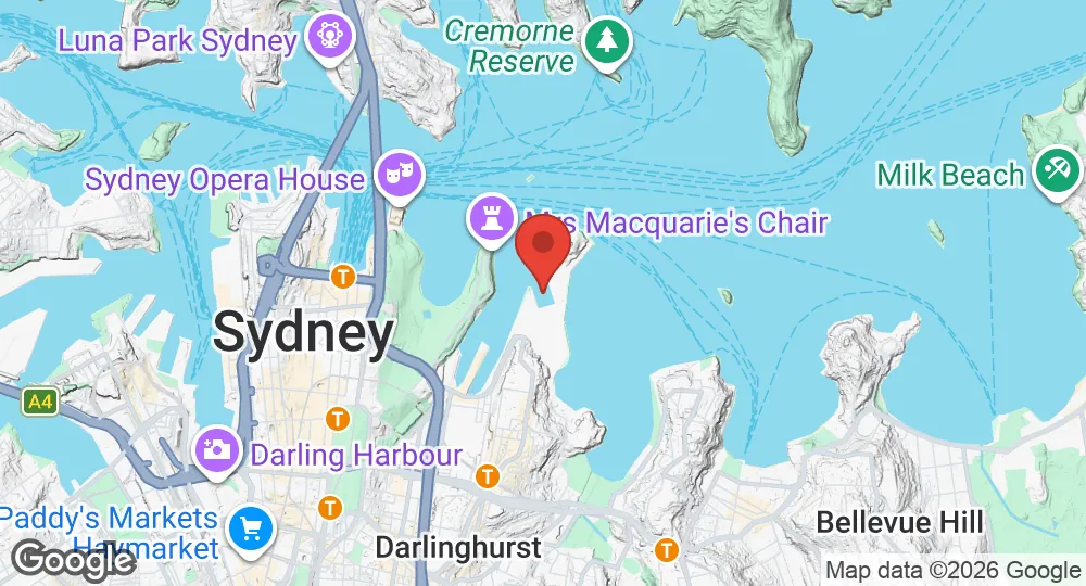 Map of HMAS Kuttabul