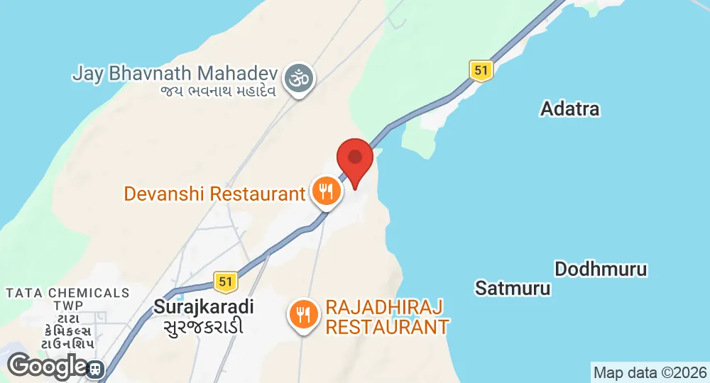 Map of INS Dwarka