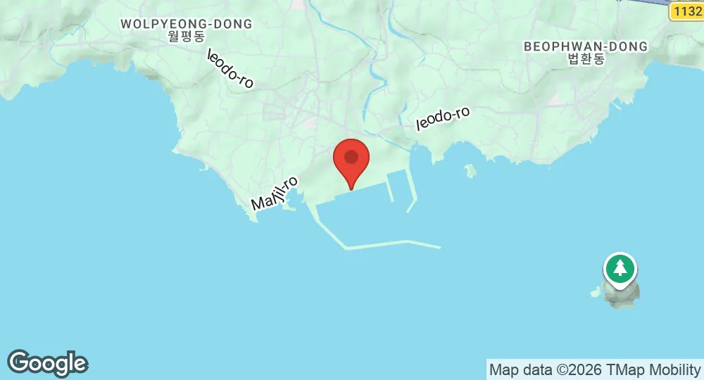 Map of Jeju Naval Base
