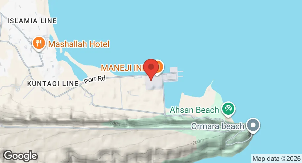Map of Jinnah Naval Base