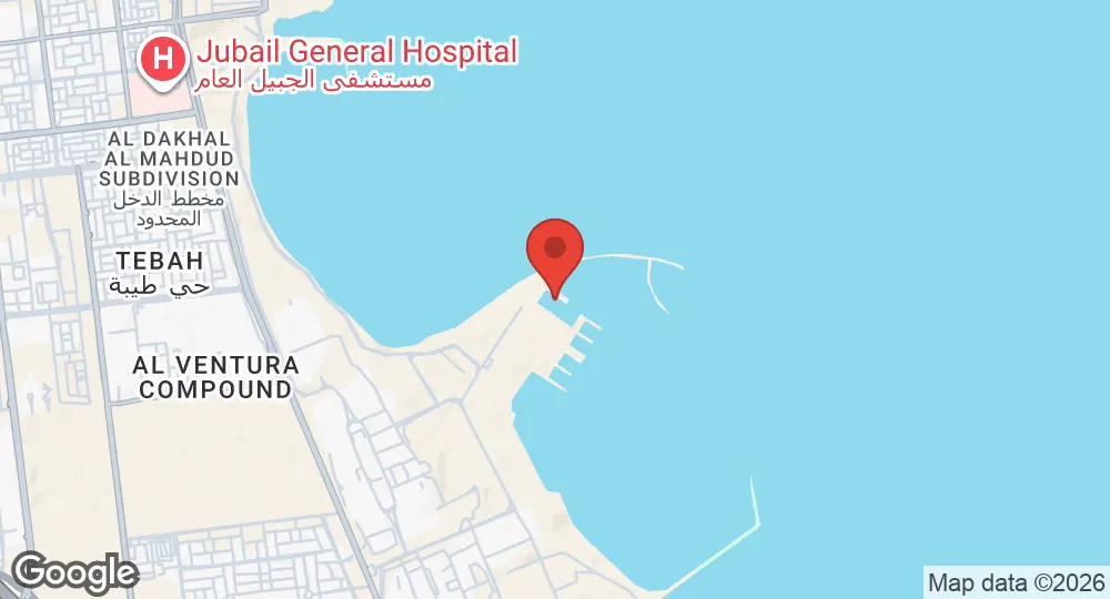 Map of King Abdulaziz Naval Base