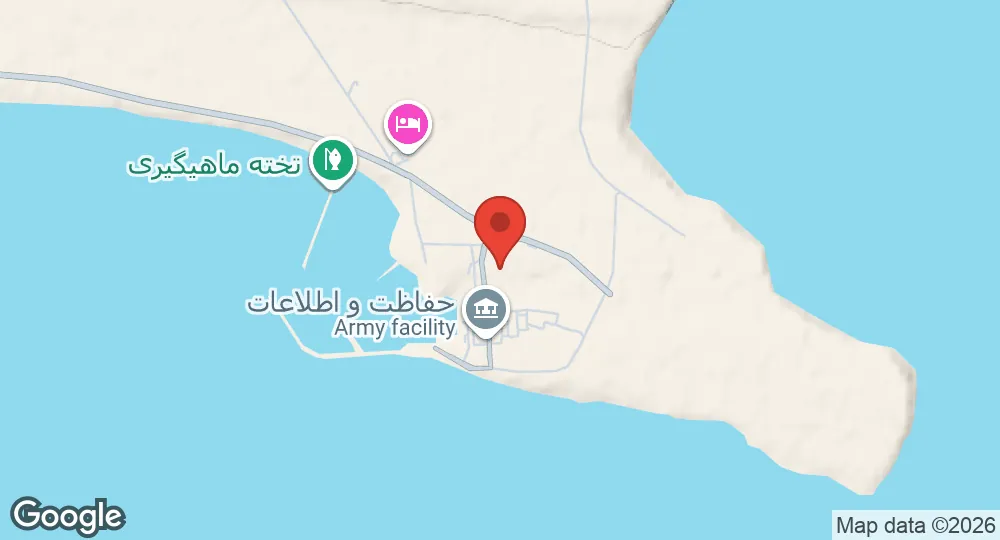 Map of Konarak Naval Base