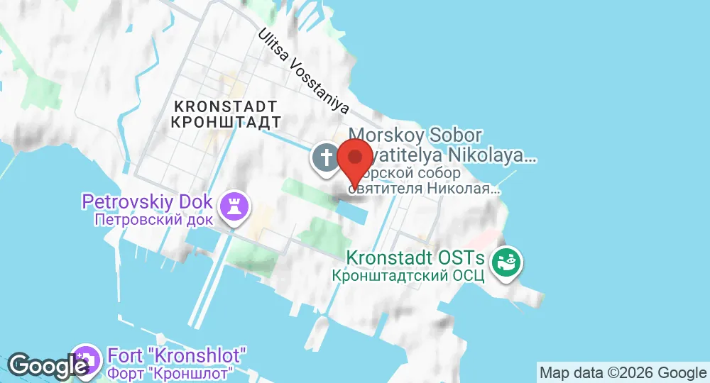 Map of Leningrad Naval Base