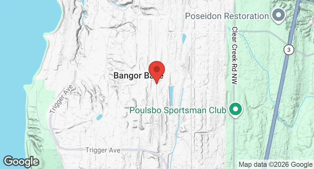 Map of Naval Base Kitsap
