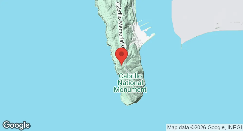 Map of Naval Base Point Loma