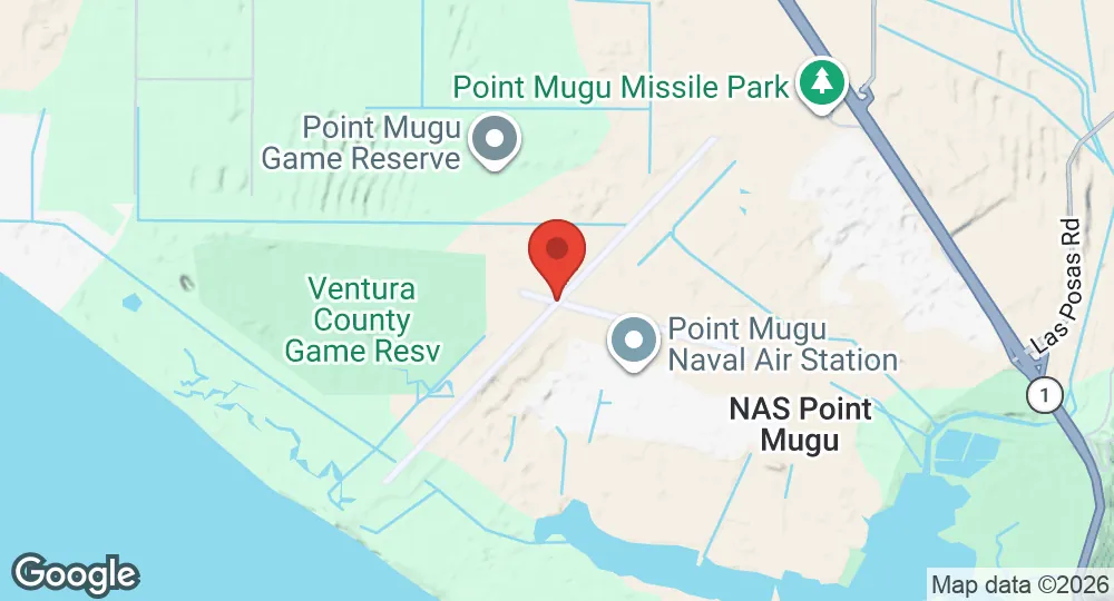 Map of Naval Base Ventura County