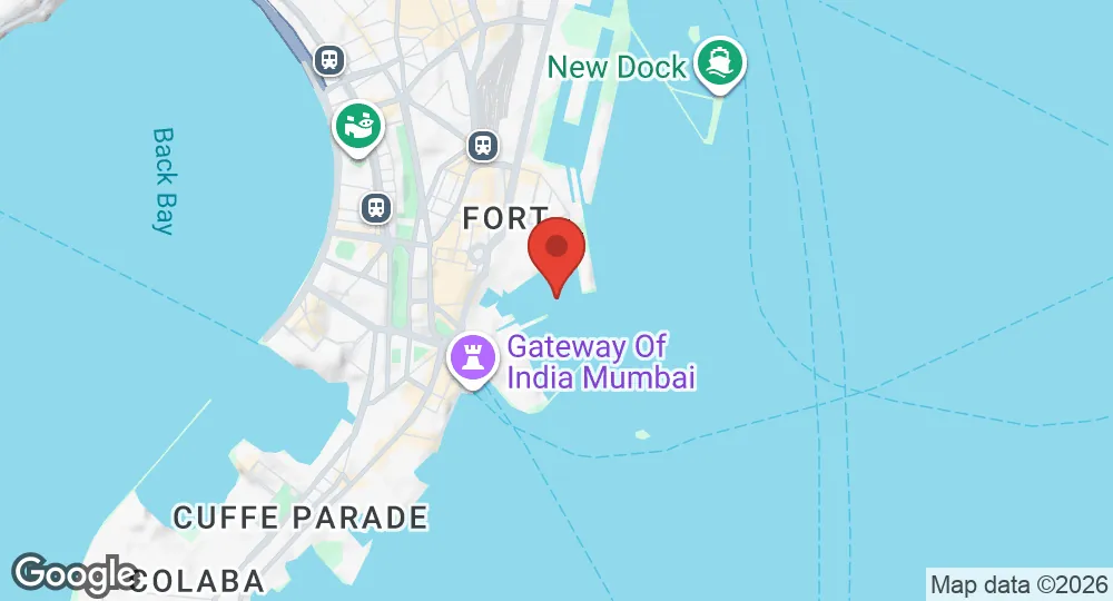 Map of Naval Dockyard Mumbai