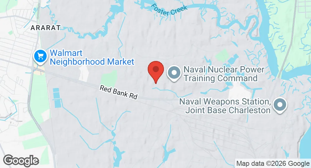 Map of Naval Support Activity Charleston