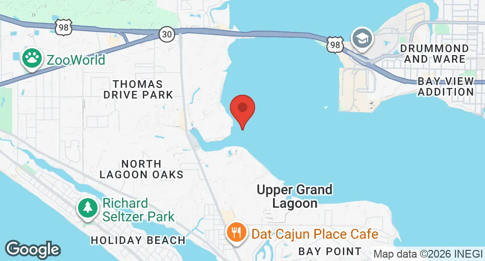 Map of Naval Support Activity Panama City