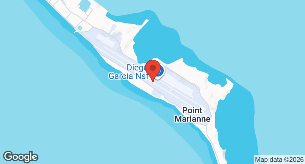 Map of Naval Support Facility Diego Garcia