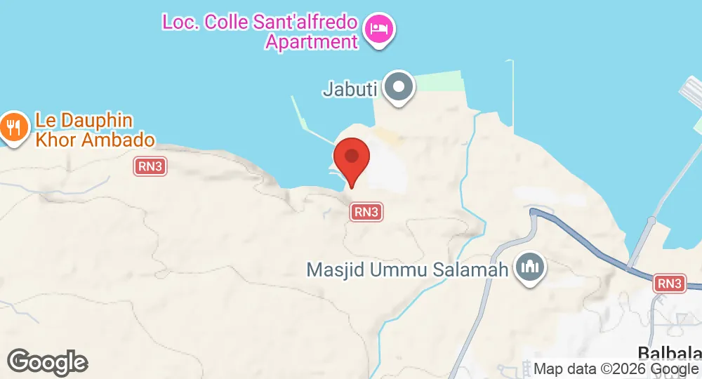 Map of PLA Support Base in Djibouti