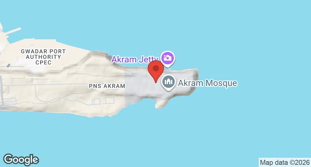 Map of PNS Akram