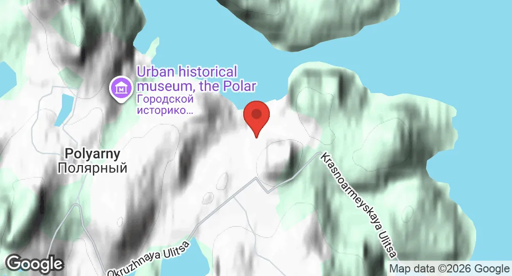 Map of Polyarny Naval Base